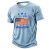 Herren Freizeit Rundhals Kurzarm T-Shirt