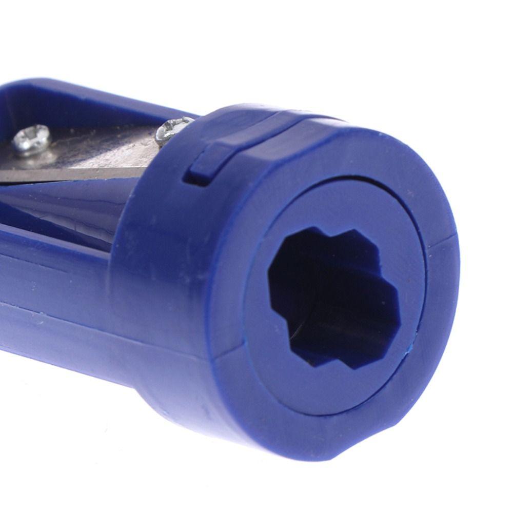 Blue Carpenter Pencil Sharpener Portable Woodwork Pencil Cutter Woodworking Hand Tools Student