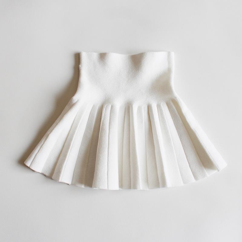 Girls' Midi Skirts: Princess Pleated Puffy Dresses for Kids
