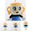 Adorable 9 Inch Cuphead Game Ms. Chalice Plush Figure Soft Stuffed Doll For Kids Gift