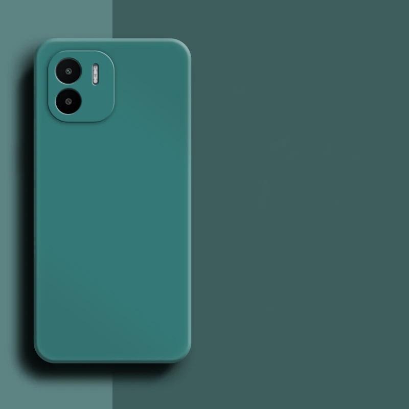 For Xiaomi Redmi A1 4G Case Cover Redmi A1 Capas Phone Bumper Liquid Silicone Shockproof TPU Soft Case Redmi A1 Plus 2022 Fundas