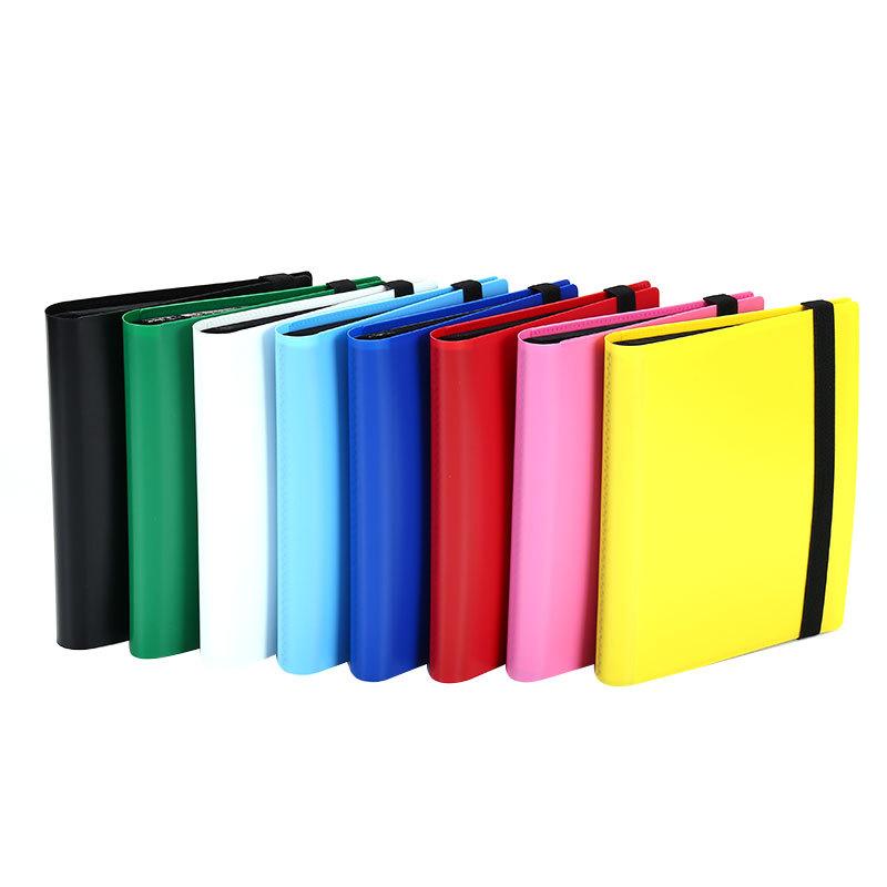 4 Pocket Trading Card Album Folder Pocket Binder Designed For Activity Card Book Collection Children Playthings Present Collection Card Anime Album