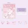 10pcs/1lot Kawaii Stationery Stickers Butterflyfly Bubble Diary Decorative Stickers Scrapbooking Craft Stickers