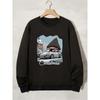 Christmas Men'S Sweatshirt With Printed Design, Round Neck, Comfortable Breathable, Versatile For Daily Wear, Travel, Street, Home, Jogging.