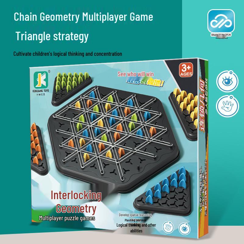 Cross-Border Chain Chess: Interactive Parent-Child Game To Boost Children's Logical Thinking