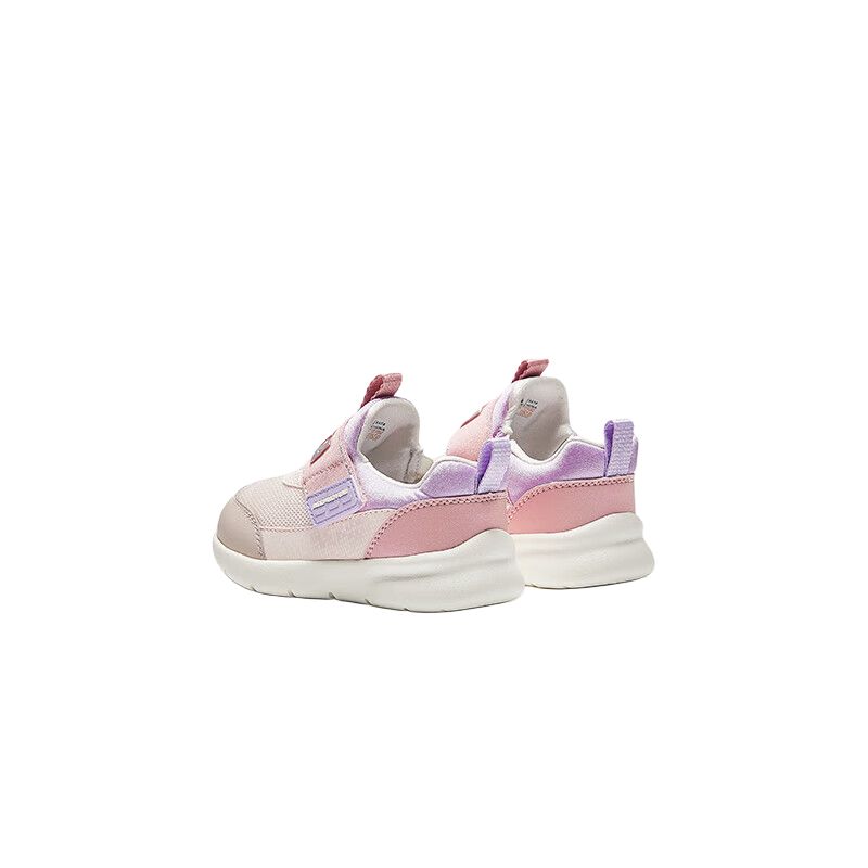 Anta Comfortable Versatile Non-Slip Wear-Resistant Low-Top Walking Shoes Baby Shoes White Pink Gray A22430012-2