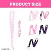 5pcs Support Phone Holder Ribbon Lanyard Neck Strap Quick Release Buckle for Keys and Phones Awareness Accessories