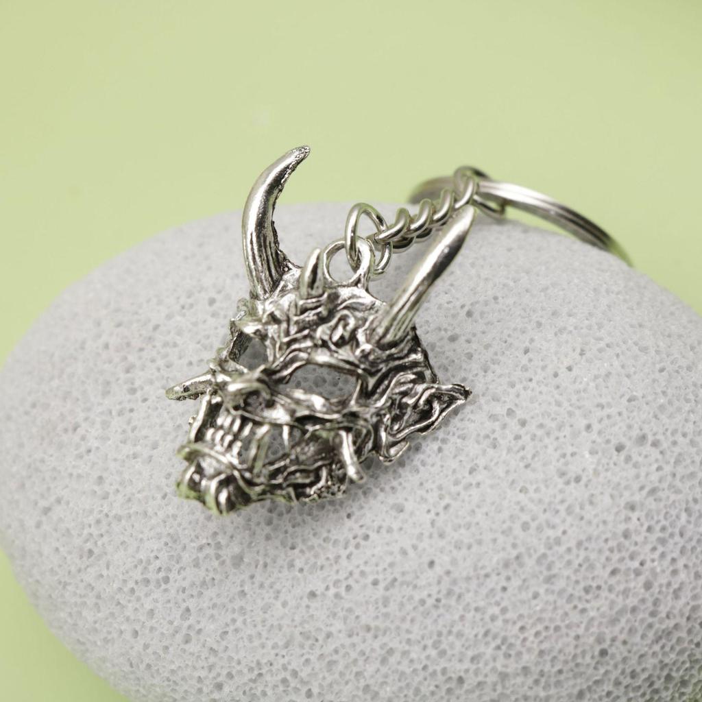 Devil Head Pendant Keychain: Hot Selling Foreign Trade Jewelry Mask