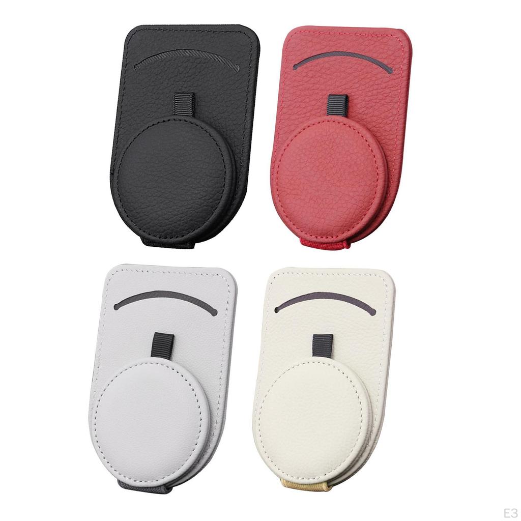 Auto Glasses Holder Clip Storage with Ticket Visor Accessory Durable