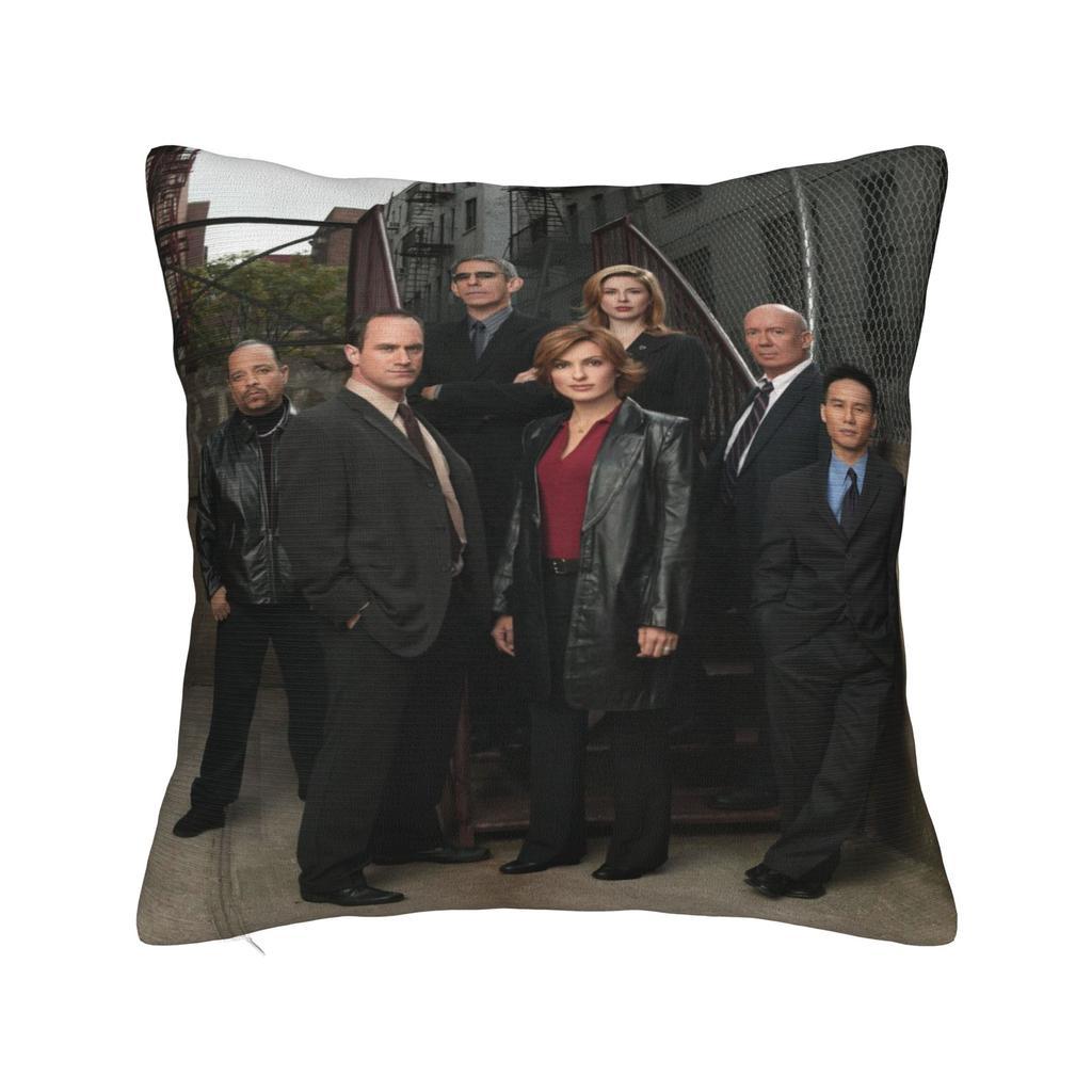 Warm Seat Law Order SVU Decoration Pillowcase Merch Pillow Covers Square Multi-Size