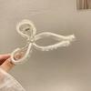 Fermagli a forma di granchio in acrilico per donne, fermagli trasparenti a forma di squalo, fermagli a forma di forbici, fermagli per capelli, accessori per acconciature da bambina