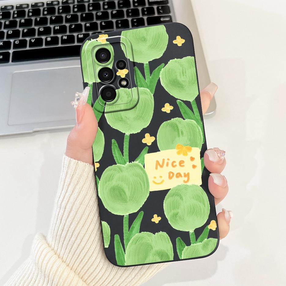 For Samsung Galaxy A23 Case SM-A235F Fashion Candy Painted Cover Full Protection Phone Case For Samsung A23 5G A236B Soft Fundas
