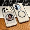 Magnetic Clear Phone Case for Xiaomi Redmi Note 17 Pro 5G,Note 17 4G Card Insert DIY Photo Holder Soft TPU Cover