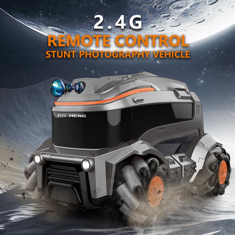 IQ0EM 2.4g Remote Control Hd Camera Stunt Car Real Time Video Side Drift With App Control Toy For Boys Kids
