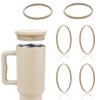 6pcs Silicone Lid Seal for 40oz Tumblers Leak Proof Silicone Seal Rings Portable Cup Seal For 40Oz Tumblers Lids