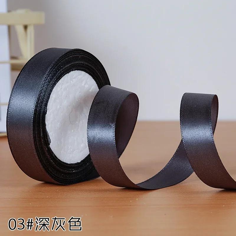 22meters 20mm Faced Satin Ribbon for DIY Silk Satin Ribbons Crafts Bow Handmade Gift Wrap Party Wedding Clothing Accessories