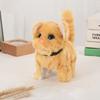 Walking Wagging Tail Electronic Plush Toy Interactive Interactive Kitten Toy  Children