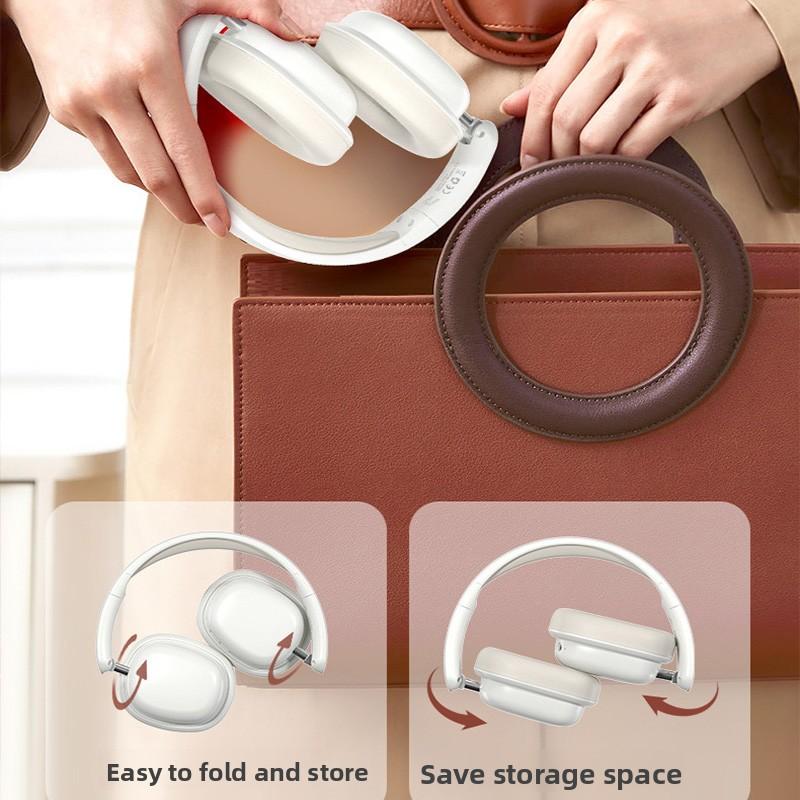 Cross-border New Bestseller Wireless Over-ear for 5.3 Gaming Headset Active Noise Cancellation (ANC) Long Battery Life;