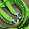 1Pc 4m Car Tow Cable Heavy Duty 8 Ton Trailer Rope Towing Pull Rope Strap Hooks Van Road Recovery Car Accessories