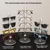 Acrylic Sunglasses Organizer Stand Vertical Eyewear Display Rack Space-Saving Home Desk Store Glasses Holder