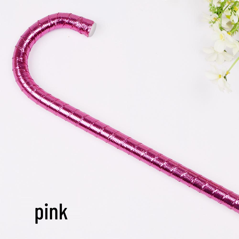 Jazz Dance Cane Prop for Adults and Children - Toddler Performance Belly Dance Rattan Cane