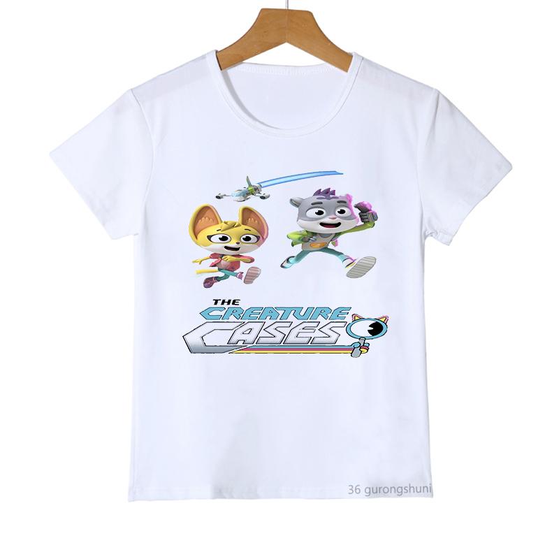 T-Shirt For Boys/Girls Funny Animethe Creature Cases Cartoon Print Tshirt Kids Summer Fashion Boys Clothes Short Sleeve Tops
