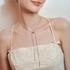 [Hei] Tie Silicone Ball Necklace
