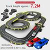 Electric 1/43 Rail Car Double Racing Track Toy Autorama Circuit Voiture Remote Control Car  Electric Railway Slot Race Car Toy