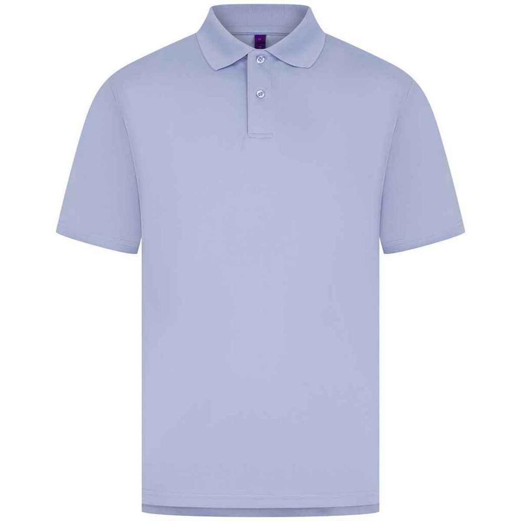 Henbury Mens CoolPlus Moisture Wicking Polo Shirt