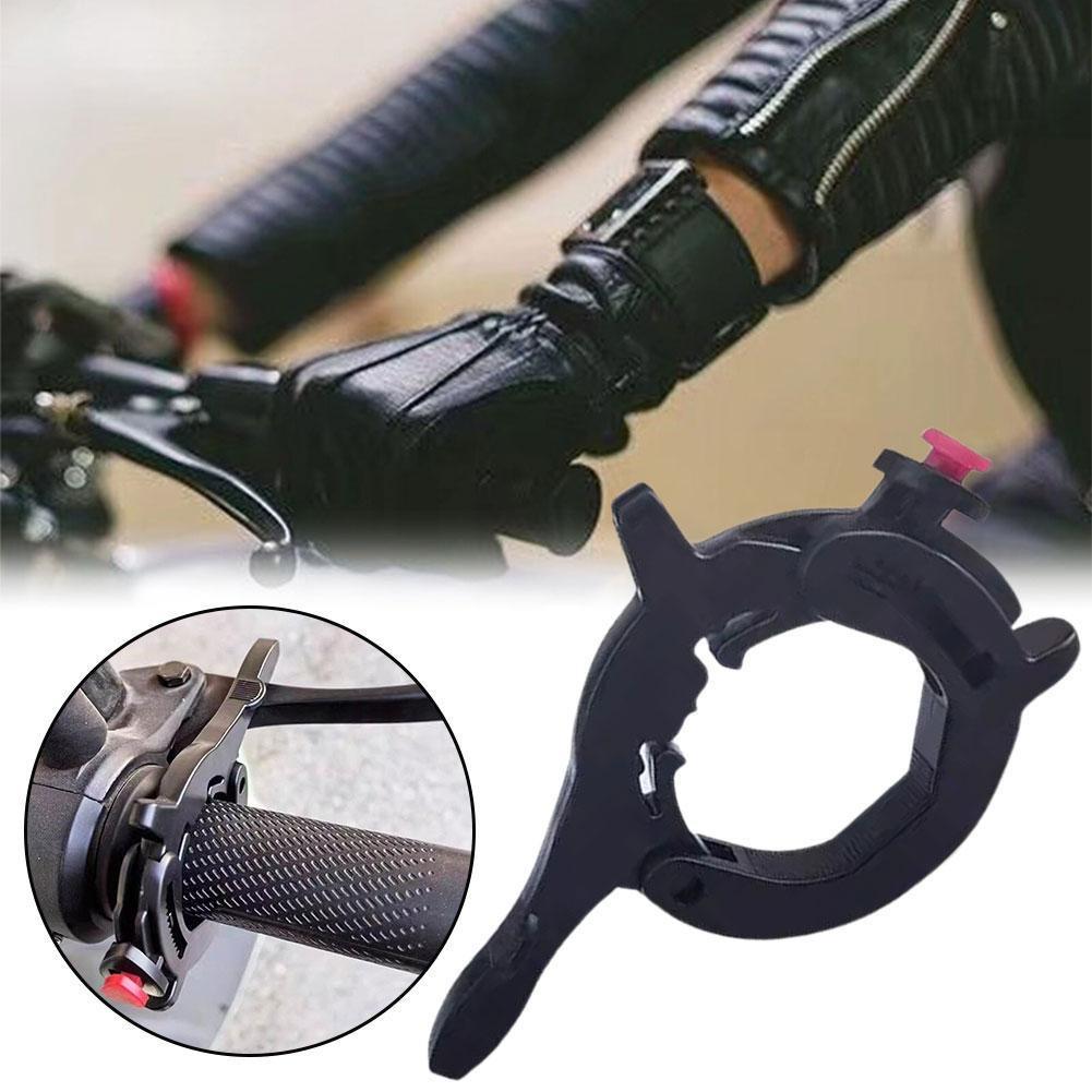 Motorrad Tempomat Gasgriff Für Hochwertiges Aluminium Lock Assist Halter Universal Handgelenkgriff Lenker Gasgriffe 2