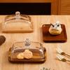 Light Luxury Pastry Stand Rectangular Butter Plates Serving Tray Dessert Plate  Hotels