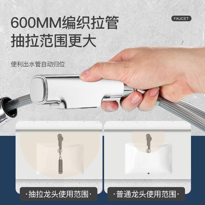 Faenza Stainless Steel Bathroom Basin Faucet