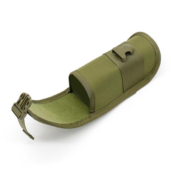 Portable Glasses Storage Bag with Buckle Tactical Sunglasses Container Case for Women Men Outdoor Travel Carrier Bag for Camping