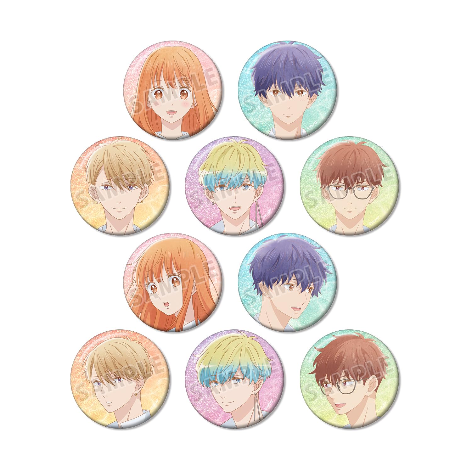 

Falling in Love Trading Hologram Badges Box of 10 I m Anyway.