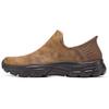 Revolted Fashionable Durable Low-Top Casual Shoes Men Sneakers Brown 205119-BRN