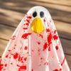 Halloween Porch Goose Decoration Bloody Ghost Hanging Prop Outdoor Indoor Spooky Halloween Yard Ornament