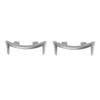 Premium 20mm Diameter Connectors Adapter Metal Link for Watch FIT Smartwatch Rust Resistant Easy Installation Elegant 2x