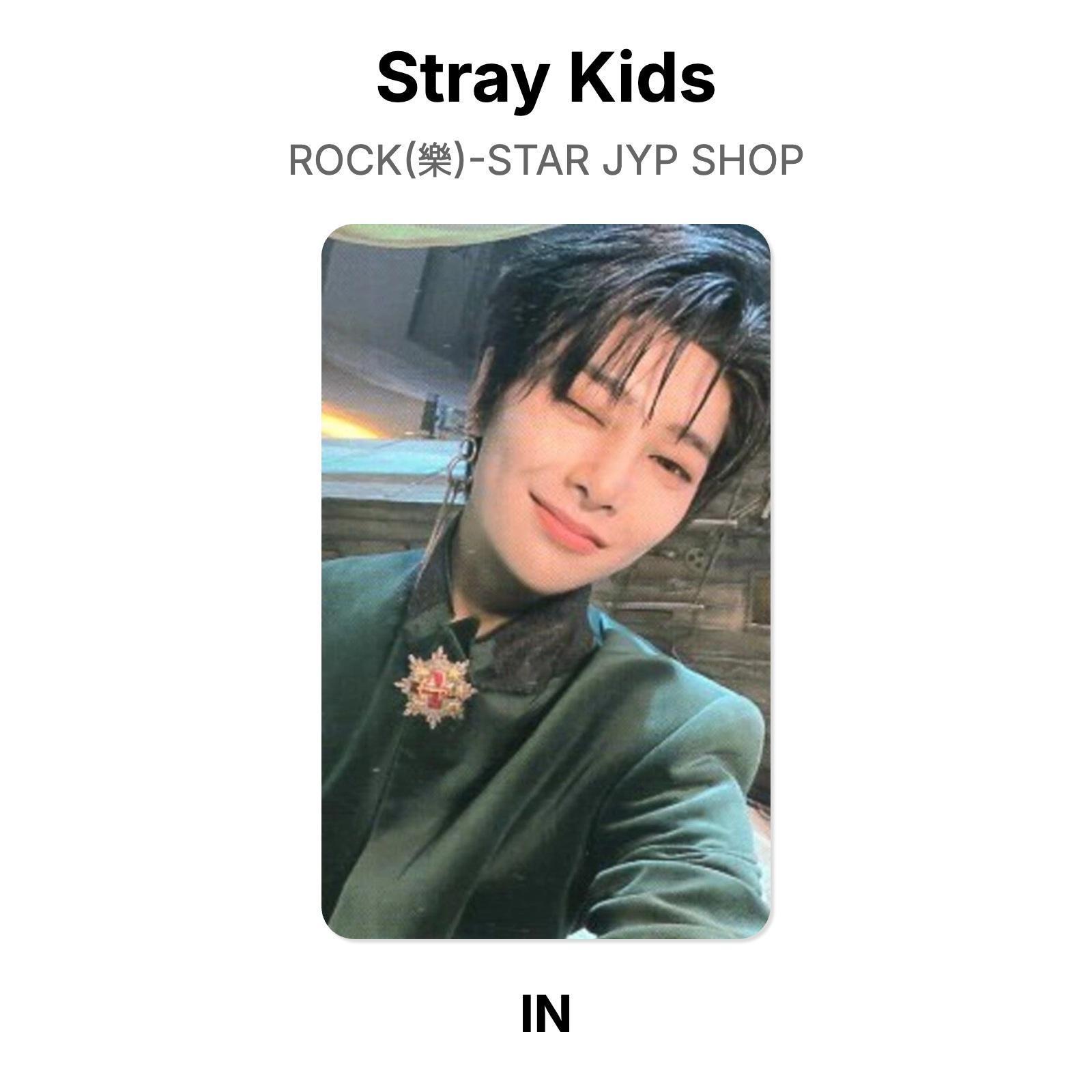 Stray Kids — рок!()-Официальная фотокарточка STAR JYP SHOP I.N