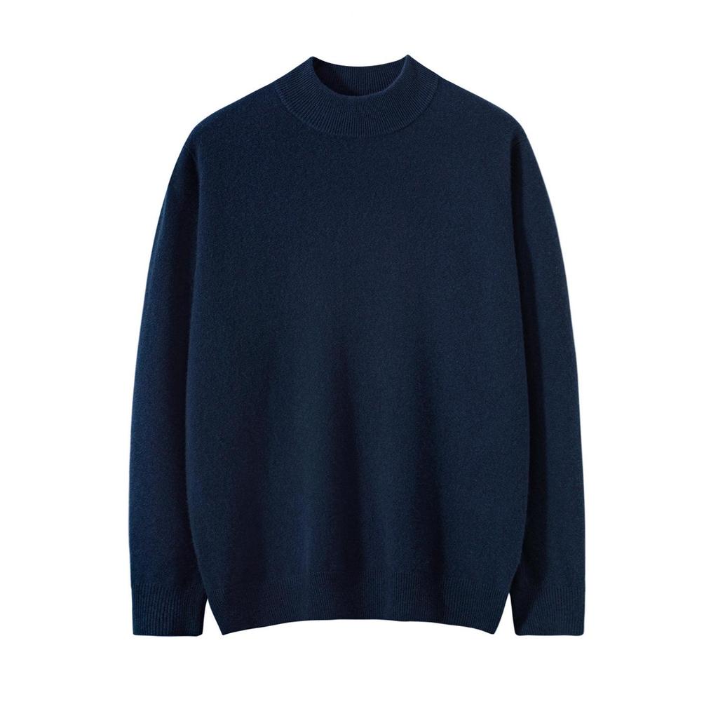 Men's Versatile High Neck Pure Cashmere Sweater - New Autumn Winter Arrival
