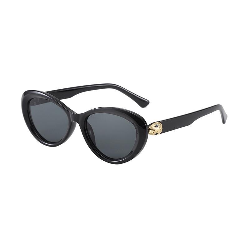 Modern Cat Eye Sunglasses With Uv400 Protection For Fashionable Outdoor Wear StyleA