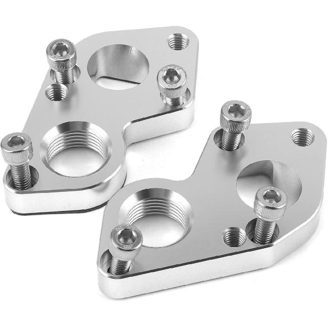 EVGATSAUTO Electric Adapter, Electric Adapter Plates Converts Pump to LS Engine Replacement For LS Engines All Yearsc