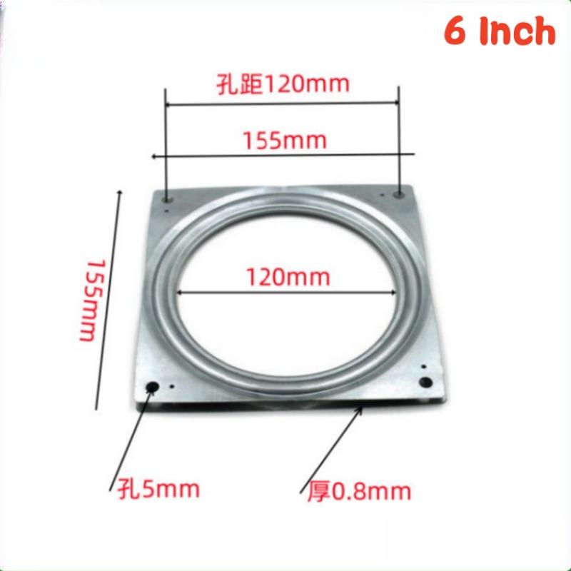 6 Inch Lazy Susan Turntable Steel Ball Bearings Stands Swivel Plate Rotating Tray for Furniture Chairs Display Cooking Tabletop