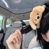 Cute Golden Puppy Hair Clip Large Back Head Hair Shark Clip High-end Autumn Winter Furry Claw Clips Personality Head Accessory