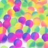 Fun High Bounce Plaything Balls Kids Present Party Favor Decoration Kids Bouncing Sphere Pattern  Two-Color Bounce Sphere Birthday Gift