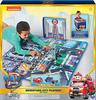 Paw Patrol The Movie True Adventure City Movie Play Mat, 11.5" X 11.5" with Two Exclusive Vehicles, Storage Box, and Tidying Set (061190)