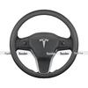 Tesla Buckle-Type Steering Wheel Cover for Model Y, Model S, and Updated Model 3