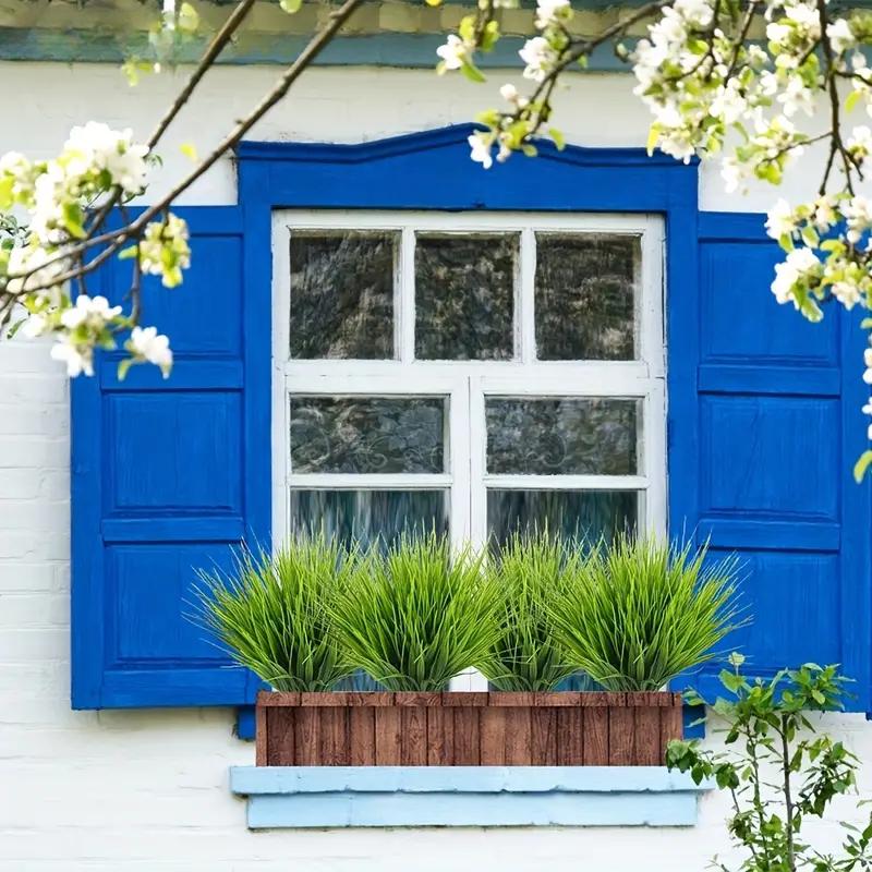 Kaufe Bndelt knstliche Grser fr den Auenbereich, UV-bestndig, knstliche  Grser, verblasst nicht, knstliche Kunststoffpflanzen, Garten, Veranda,  Fensterkasten, Dekoration 960012684 zum Preis ab 6.23 | Joom