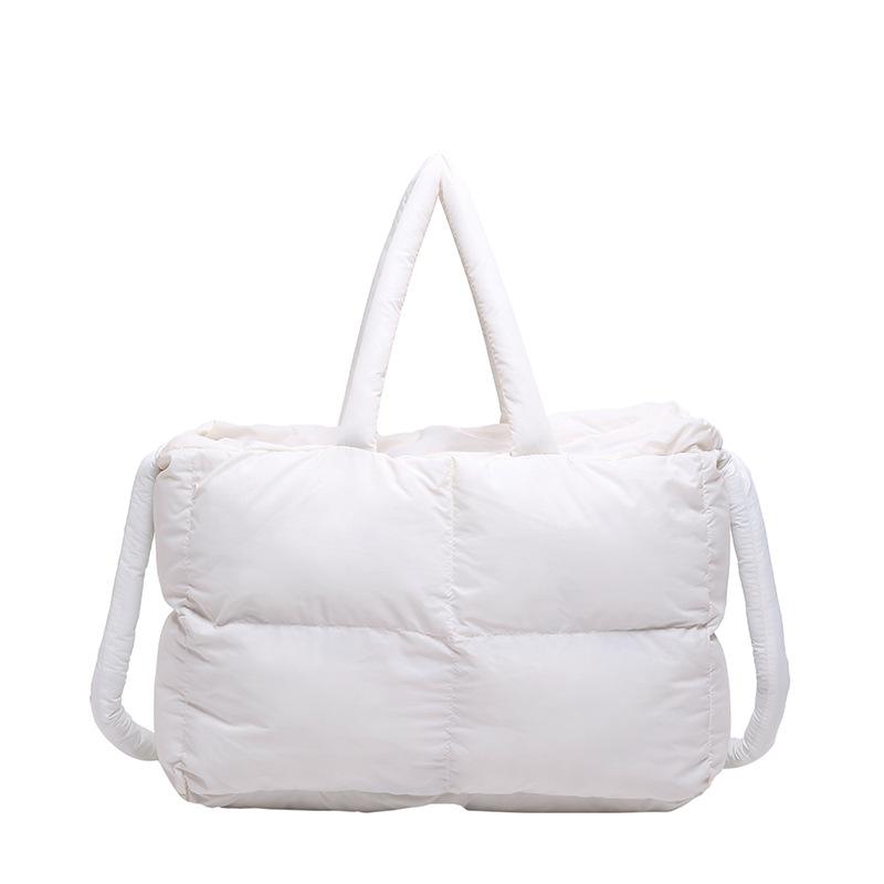 Cotton clothing largecapacity handbag women's summer version new trendy casual shoulder bag versatile messenger bag
