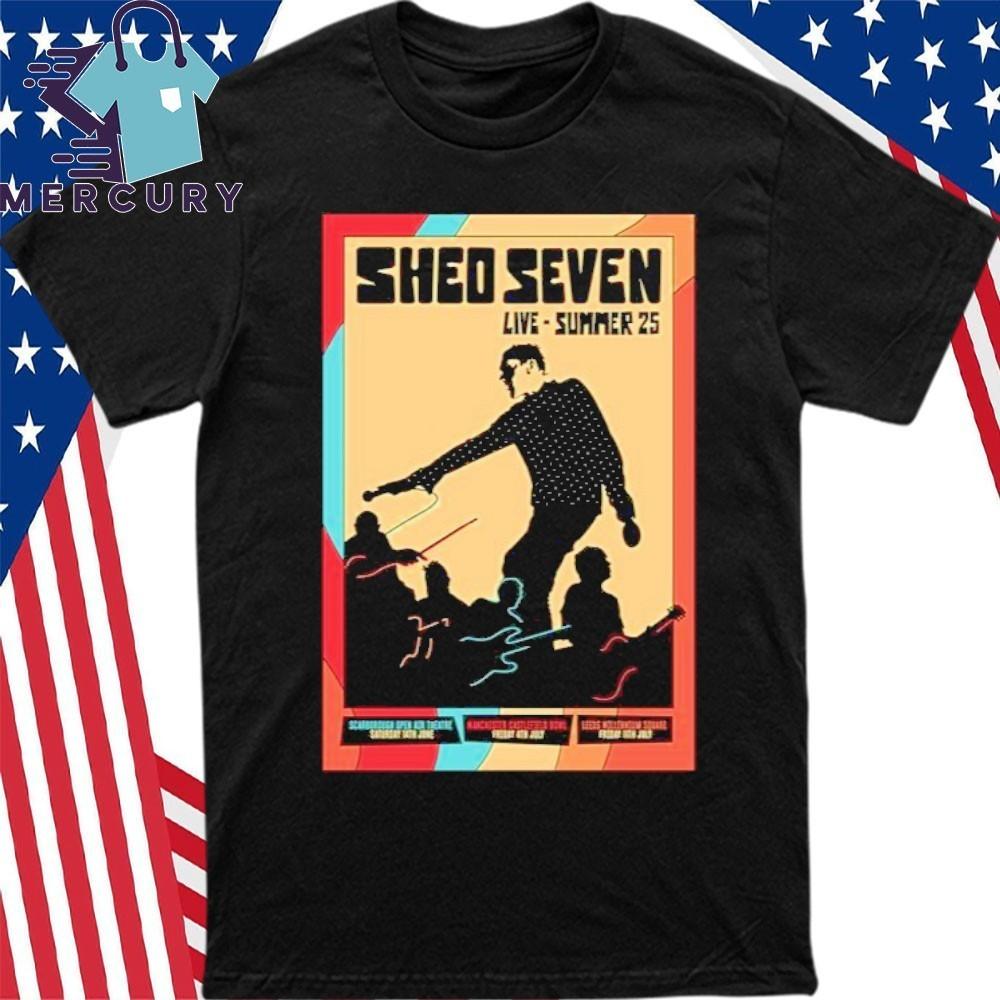 Shed Seven Live Summer 2025 Shirt Unisex T-Shirt XXXL