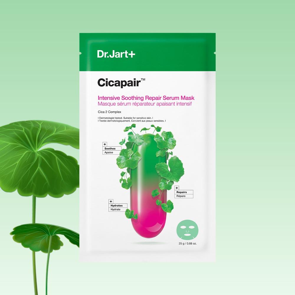 Dr.Jart+ Cicapair Intensive Soothing Repair Serum Mask Calming & Hydrating 25g x 5 Sheets